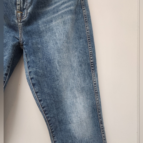 NWOT-For All Mankind Women Designer Tailorless Dojo In Heidi  Jeans Size:32 - Picture 10 of 14